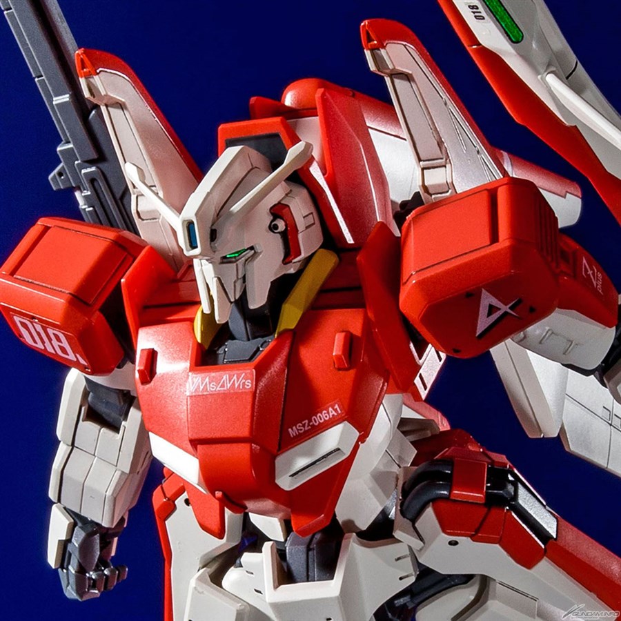 HG ゼータプラス（テスト機イメージカラー）」2次予約開始！水転写式